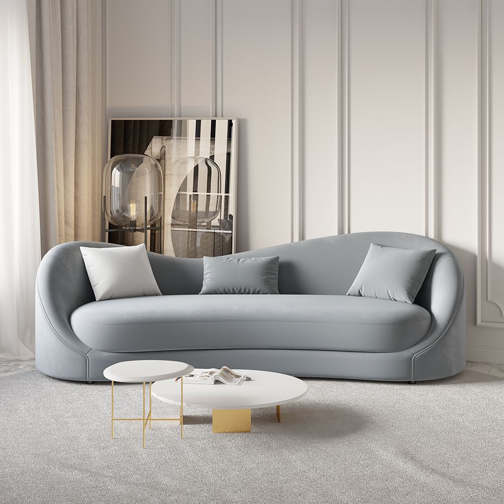 3-Seat Linen Sofa